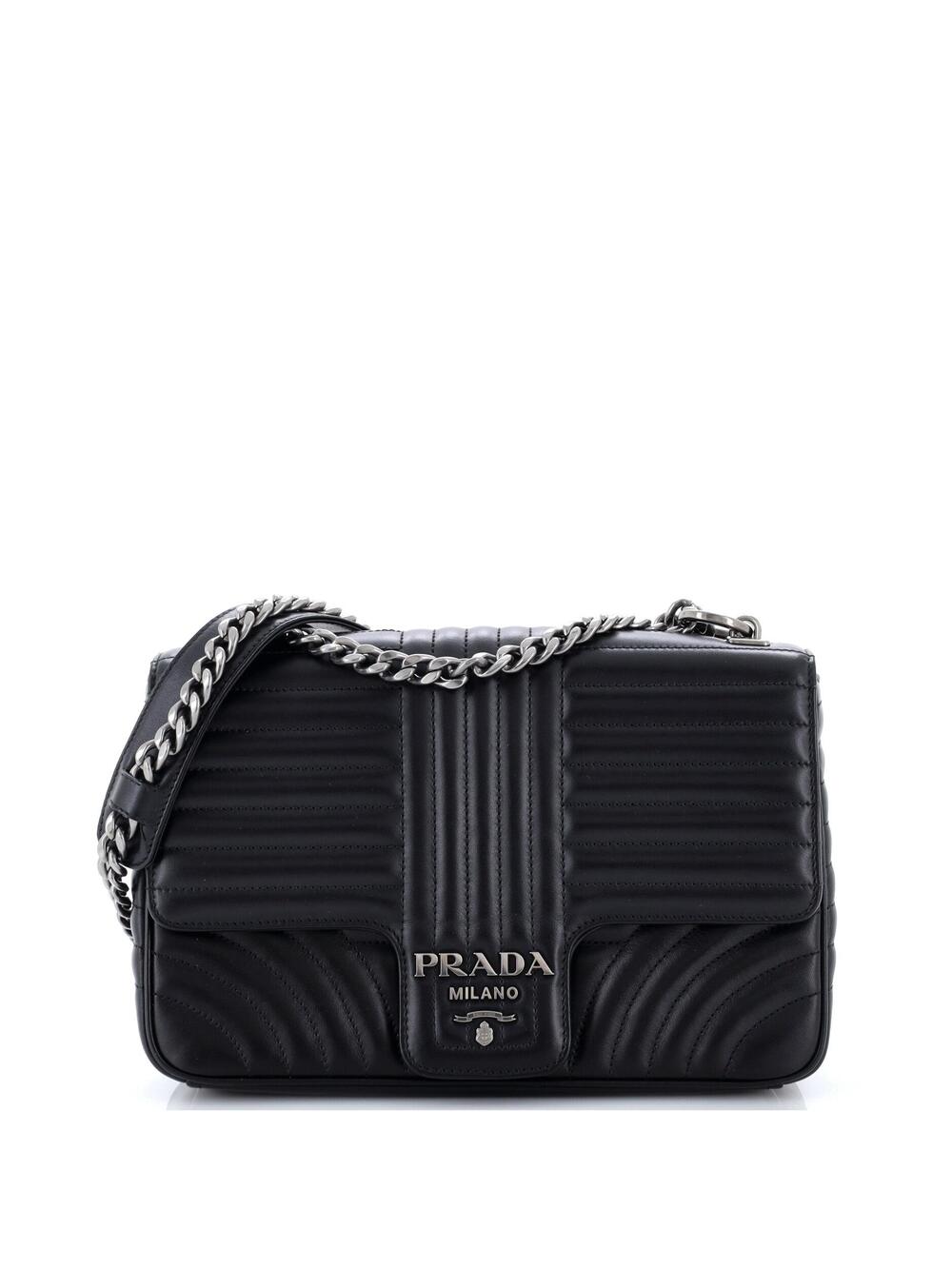 Prada Chain Flap Shoulder Bag Diagramme #374804P19B